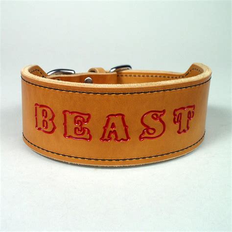 Personalized Leather Dog Collars - Custom Dog Collars