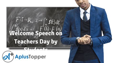 Best Welcome Speech on Teachers Day by Students in English - A Plus Topper