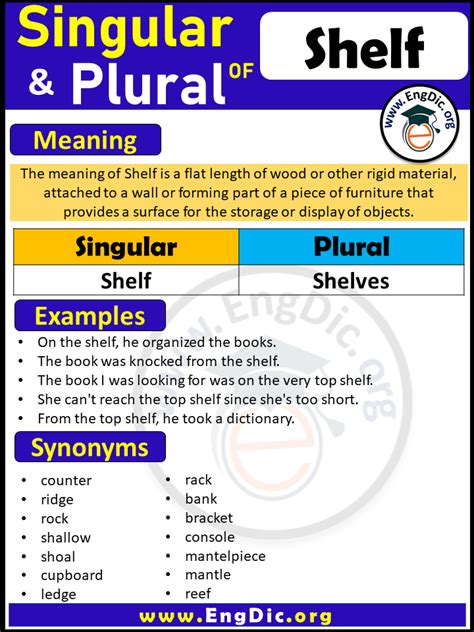 synonyms of Shelf Archives - EngDic