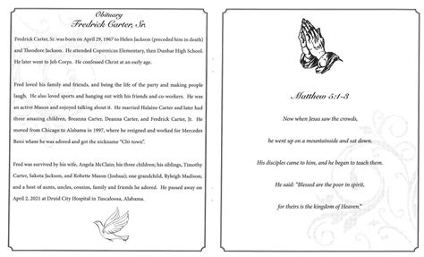 Fredrick Carter Sr Obituary | AA Rayner and Sons Funeral Homes