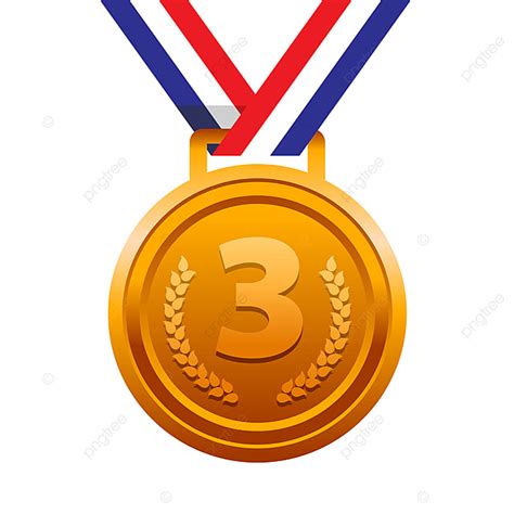 Third Place Clipart Hd PNG, Third Place Bronze Medal For Sport Podium Winner, Medal Clipart ...