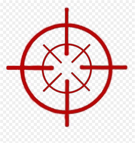 Download Red Crosshair Png - Crosshair Png Clipart (#5549533) - PinClipart