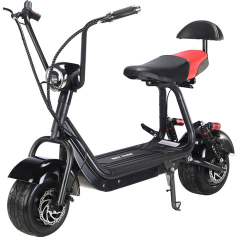 MotoTec Mini Fat Tire | Electric Scooter | 500W | 48V | 20 MPH | Cruiser