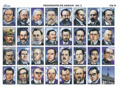 Presidentes de México 2 - Ediciones Bob