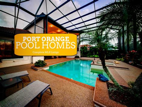 Port Orange FL Homes For Sale With Pool | Daytona Beach Property Search