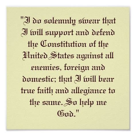 Oath of Enlistment Poster | Zazzle | True faith, Christian nation, Oath