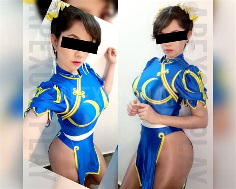 CHUN LI Street Fighter Women's Sexy Body Suit Cosplay - Etsy UK