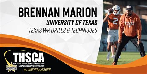 Brennan Marion - Texas WR Drills & Techniques by Texas High School ...