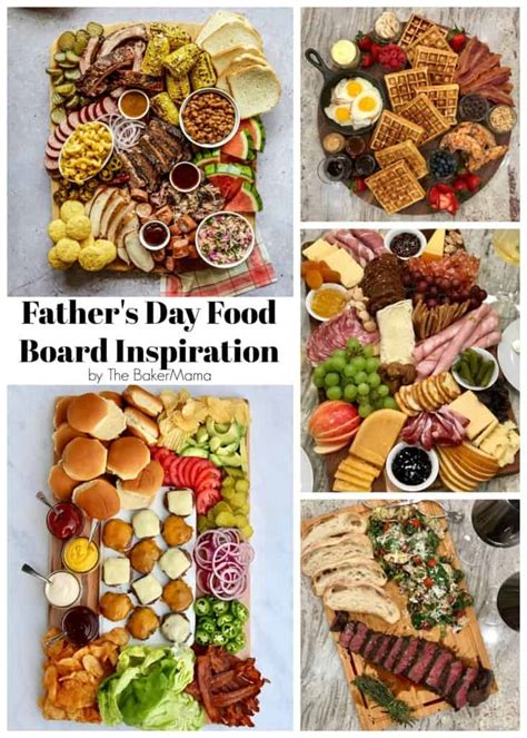 Father's Day Food Board Inspiration - The BakerMama