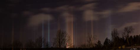 Look At These Absolutely Stunning Pictures Of Light Pillars Over Peterborough Last Night ...