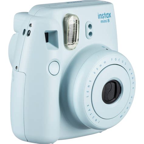 FUJIFILM instax mini 8 Instant Film Camera (Blue) 16273439 B&H