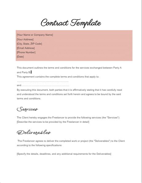 How to Make a Contract Template in Google Docs + 3 Free Docs