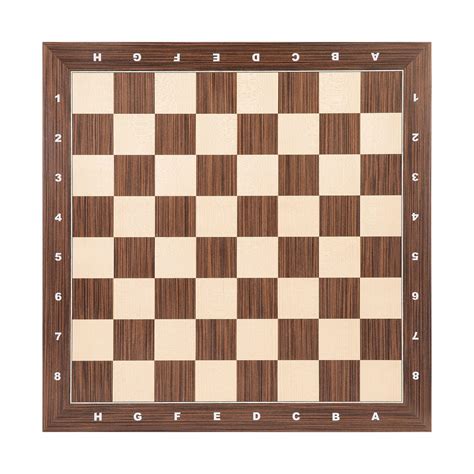 Woodronic 21" Professional Wood Chess Board, Tournament Chess Board with 2.25" Squares, Ideal ...