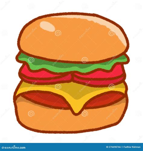 Aesthetic Minimalistic Burger Image Stock Photo - Illustration of burger, banner: 276698766