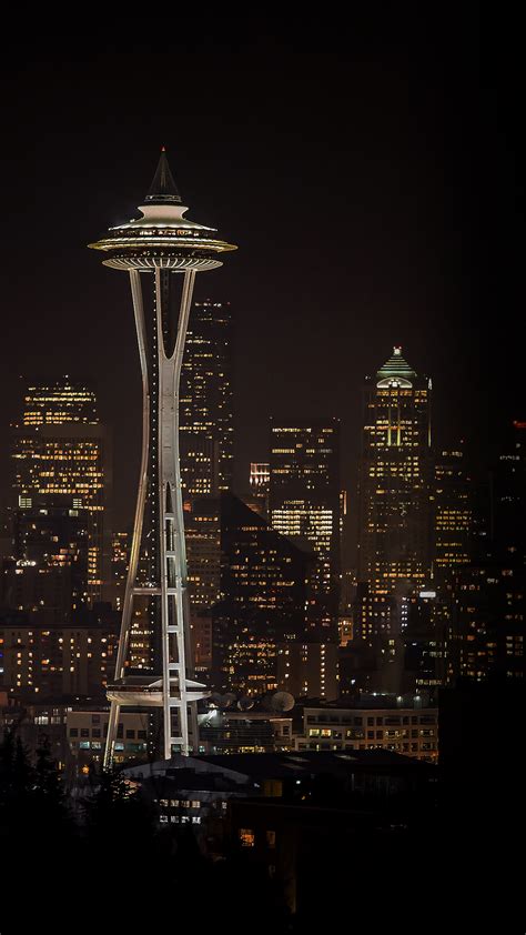 Seattle Space Needle Wallpaper for iPhone 11, Pro Max, X, 8, 7, 6 - Free Download on 3Wallpapers
