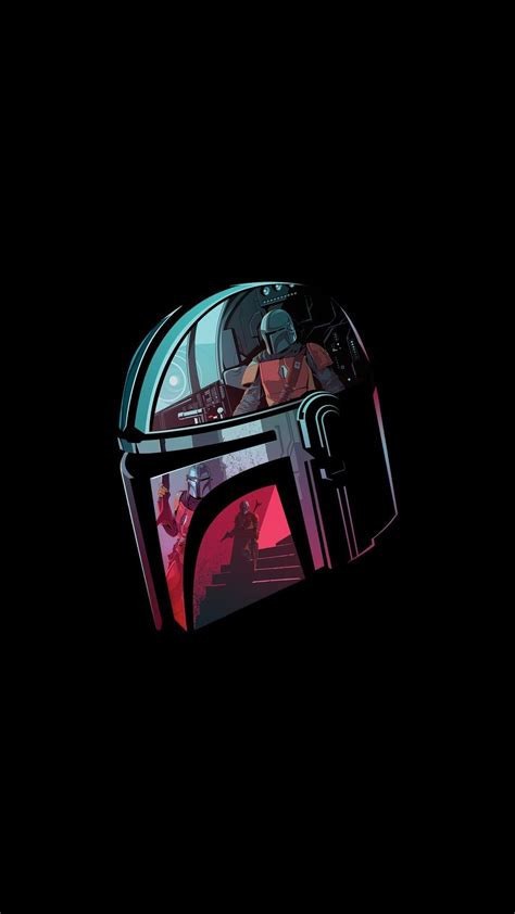 Mandalorian Helmet Phone Wallpapers - Wallpaper Cave