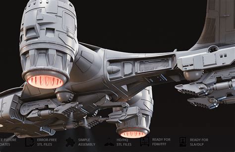 terminator hk aerial stl - CreaFig3D