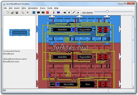 Java Breadboard Simulator Screenshot