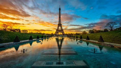 Paris Sunset Wallpapers - Top Free Paris Sunset Backgrounds - WallpaperAccess