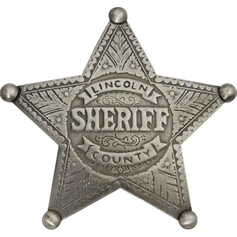 Lincoln County Sheriff Badge