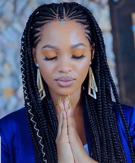 Clipkulture | Lovely Fulani Braids with Hair Extensions