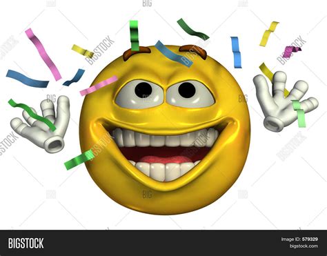 Emoticon - Celebrating Image & Photo | Bigstock