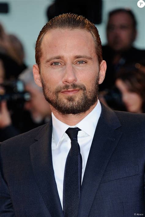 Matthias Schoenaerts à la Mostra de Venise le 6 septembre 2015. - Purepeople