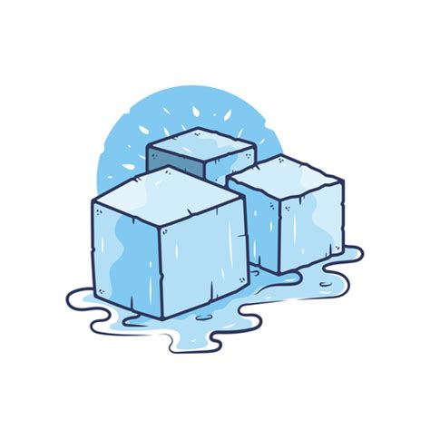 Ice Cube Vector 555044 Vector Art at Vecteezy