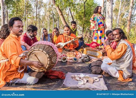 Folk Song Performance at Shantiniketan Editorial Photography - Image of scene, beautiful: 64748127