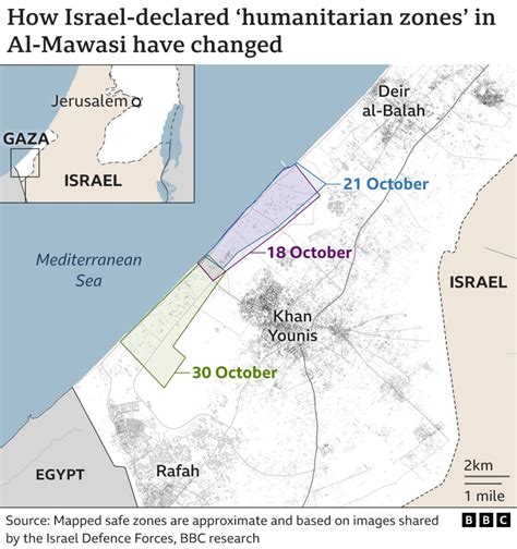 Al-Mawasi: Gaza humanitarian zone not humane, evacuees say - BBC News