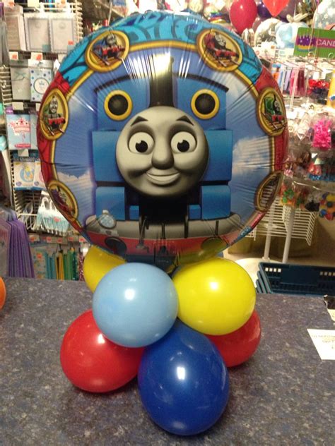 Thomas balloons | Balloons, Thomas birthday, Thomas the train