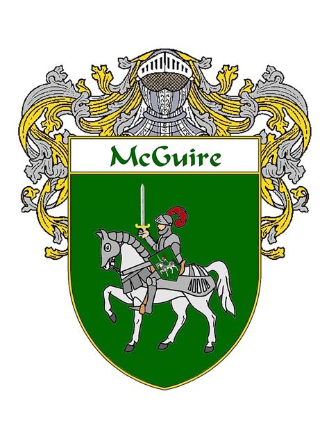 "McGuire Coat of Arms/Family Crest" by William Martin | Redbubble