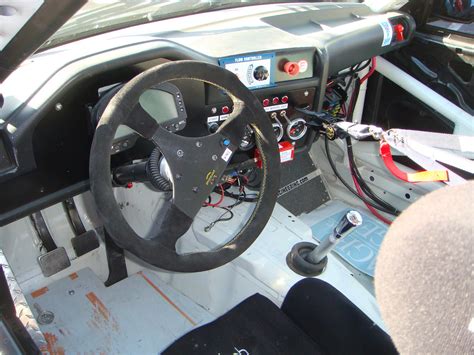 Drag Race Car Interior