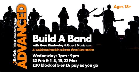 Build A Band 5 week intensive - Music, Plymouth - Visit Plymouth