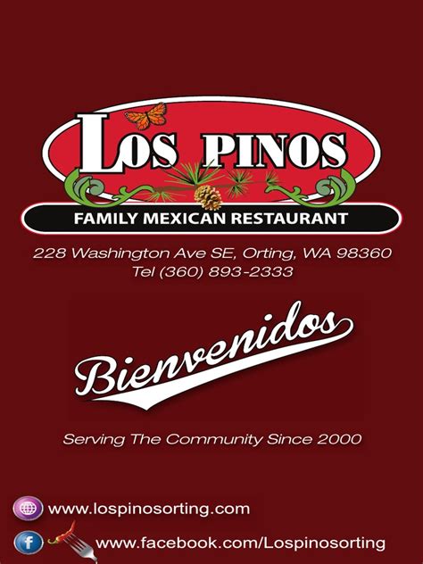 Los Pinos Restaurant Full Menu