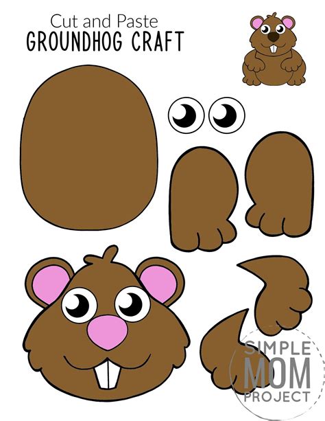 Printable Groundhog Day Crafts - Printable Word Searches