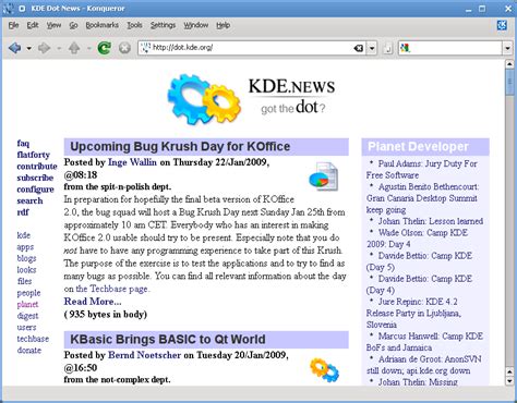 KDE 4.2 Review From Inside Out. Part 2: Applications - Blog - Alexander Dymo