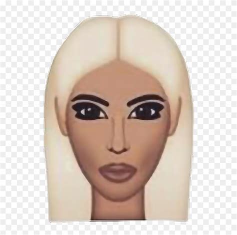 Kimoji Sticker - Kim Kardashian Clipart (#5977794) - PikPng