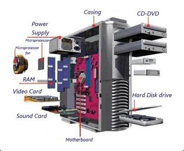 Hardware Components Of Computer System