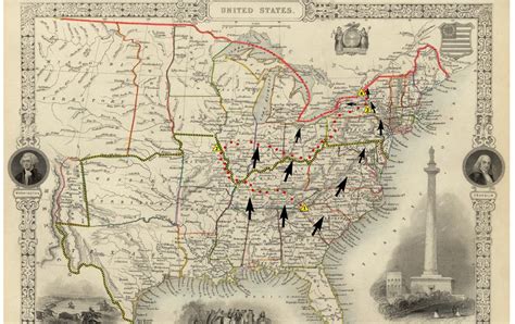 1850 Railroad Map - According to the past records in the year of ...