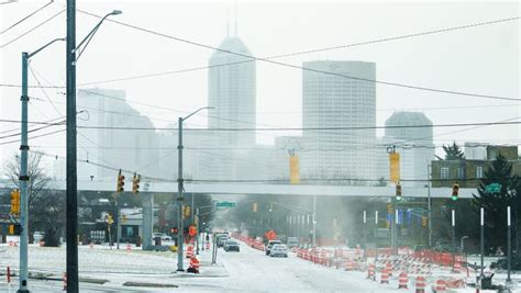 Indianapolis winter storm: How much snow fell across Indiana?