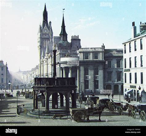 Castle Street, Aberdeen Stock Photo - Alamy