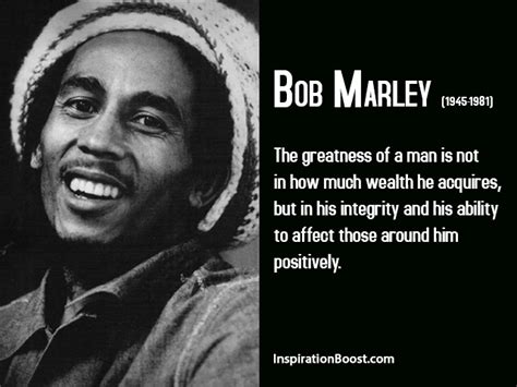 Bob Marley Greatness Quotes | Inspiration Boost