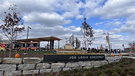 Joe Louis Greenway trailhead opens near Detroit-Dearborn border - Axios Detroit