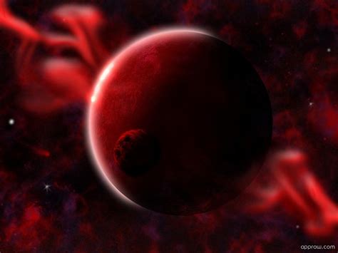 Dark Red Planet Wallpaper download - Space HD Wallpaper - Appraw