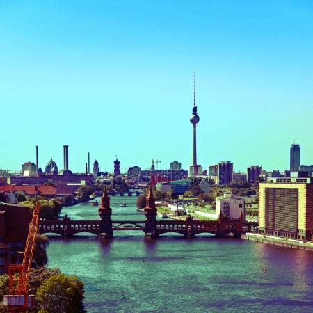 Berlin skyline tv-tower Stock Photo by ©bitpics 1629069