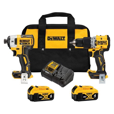 DEWALT, 20 V Volt, 2 Tools, Combo Kit - 812F02|DCK249M2 - Grainger