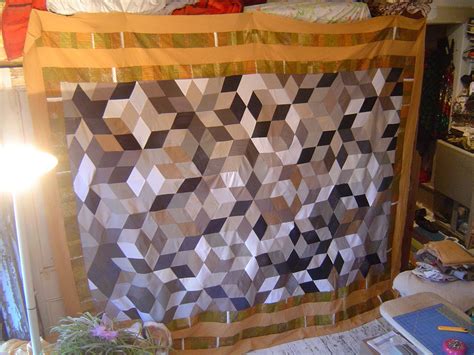 Recycled fabric quilt