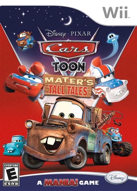 Cars Toon: Mater's Tall Tales Nintendo WII Game