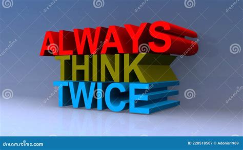 Think Twice Neon Lettering On Brick Wall Background. Cartoon Vector | CartoonDealer.com #243125521